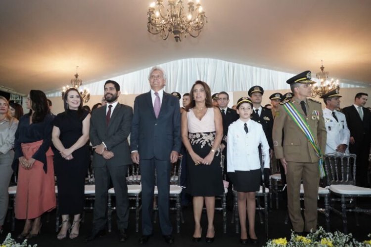 Homenagem aos 164 anos da Polícia Militar com a presença do Governador