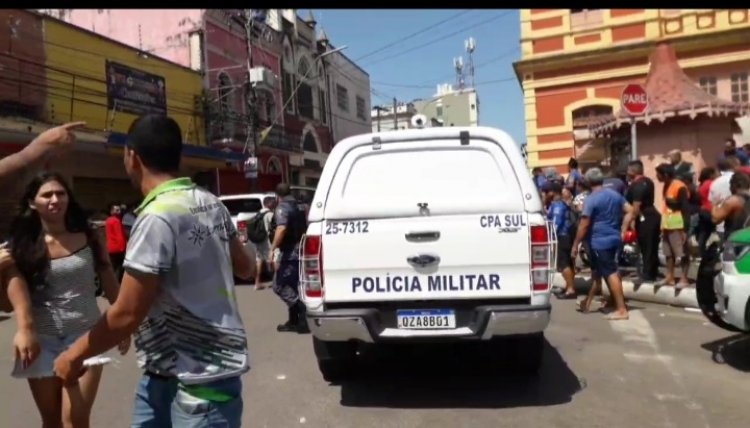 Atentado em casa lotérica de Manaus deixa vítimas em estado grave