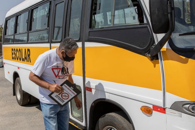 Governo de Goiás inicia vistoria semestral do transporte escolar público