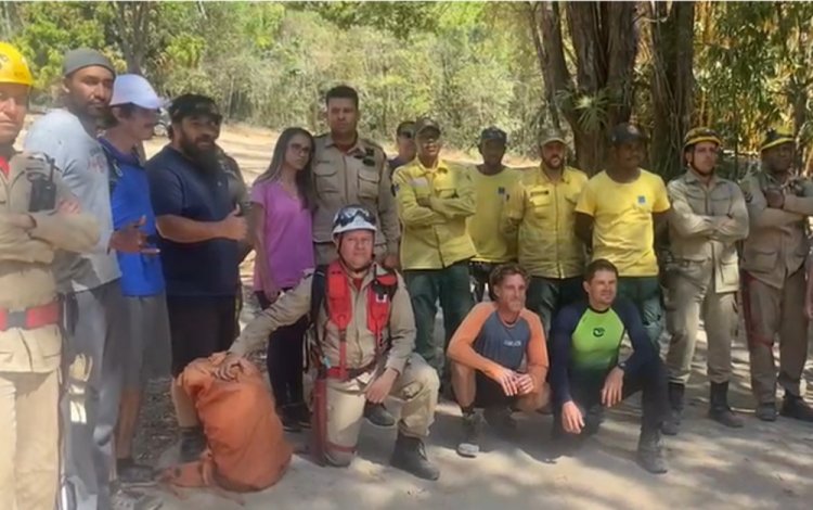 Turista que sumiu ao fazer trilha com amigas é encontrada na Chapada dos Veadeiros