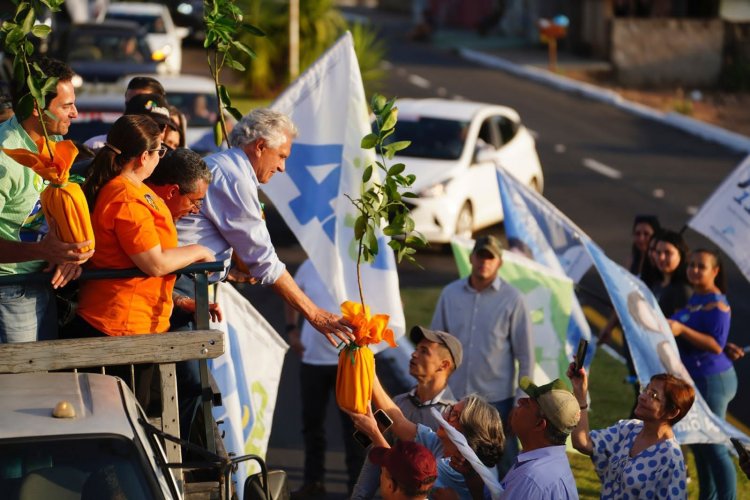 Na região Sudeste, Caiado revisita ações de sua gestão e se compromete a levar mais benefícios