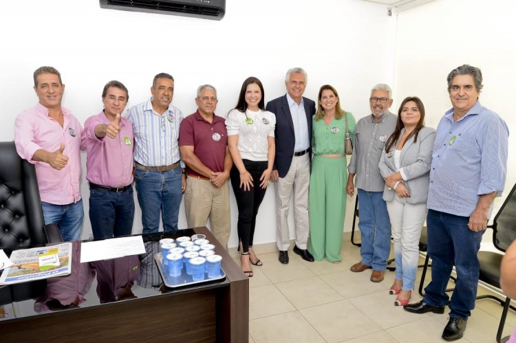 Caiado recebe apoio de lideranças de Bela Vista e Piracanjuba