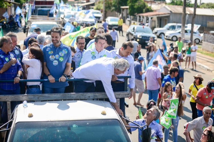 Caiado mobiliza mais um dia de carreatas no Sudoeste goiano