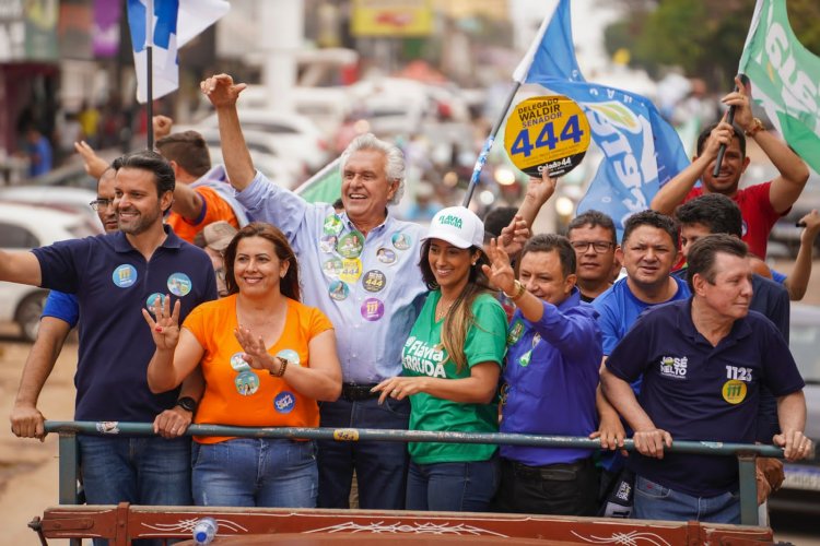 Na reta final de campanha, Caiado percorre 9 municípios do Entorno do DF