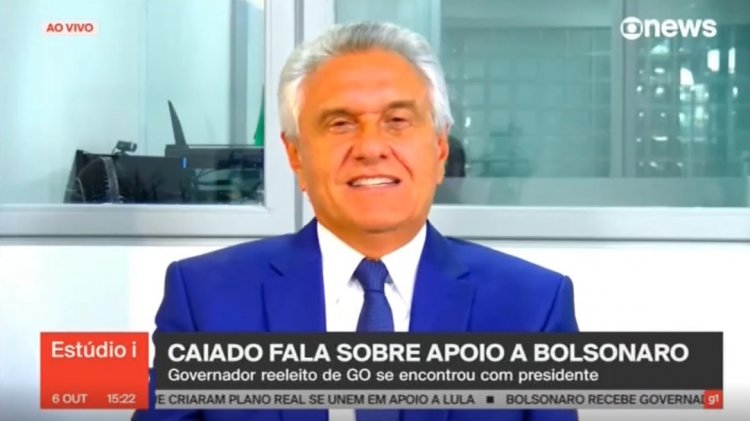 Na GloboNews, Caiado diz que resultados são mais importantes que discussões ideológicas