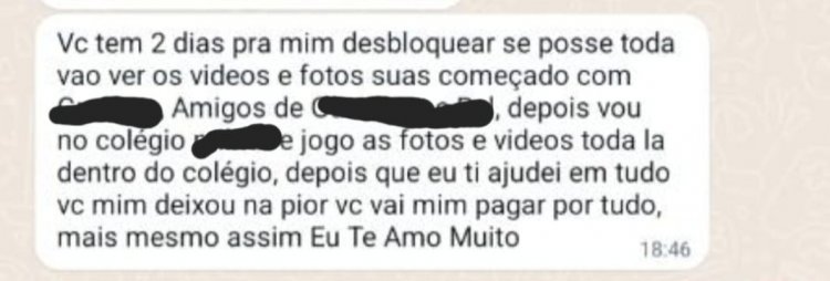 Homem é preso em Posse após ameaçar divulgar imagens íntimas de ex-companheira