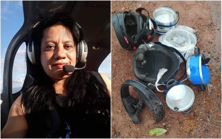 Mulher morre ao ser atingida por raio enquanto estava na garupa de moto na GO-164, dizem bombeiros