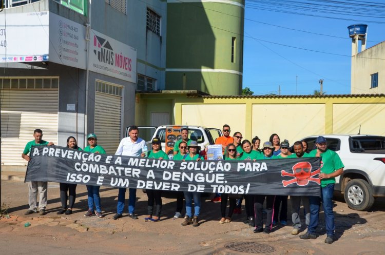 Prefeitura de Formosa está executando diversas ações em várias frentes, para combater o contágio da dengue, zika e chikungunya.