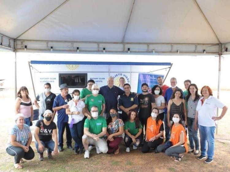 Rotary Club Itiquira está desenvolvendo o Projeto Vidros do Futuro, em Formosa