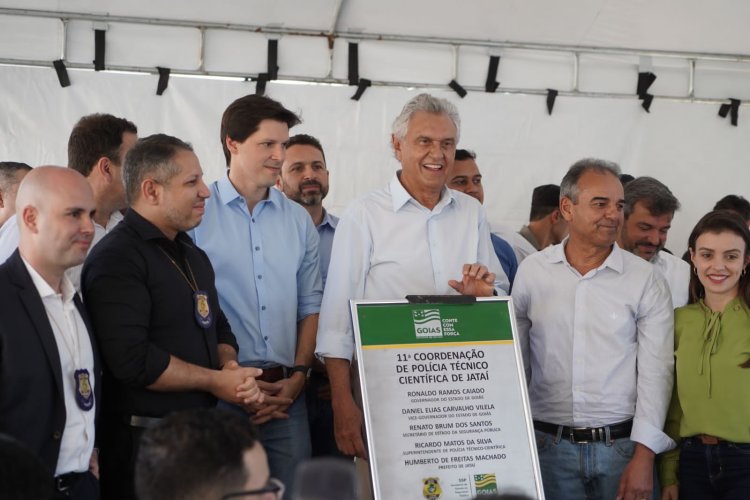 Governo de Goiás inaugura nova sede da Polícia Técnico-Científica em Jataí