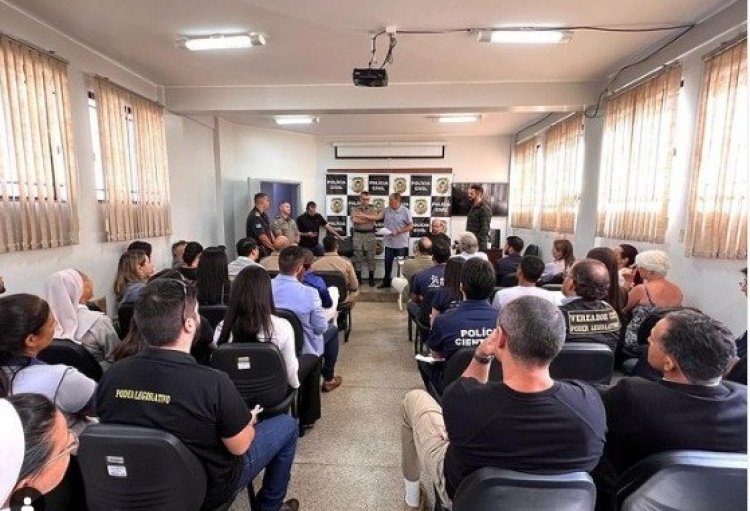 Prefeito Gustavo Marques discute estratégias para a prevenção às ameaças e violência nas escolas