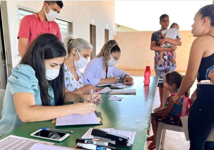 Secretaria Municipal de Saúde de Formosa realizou a atualização da caderneta de vacinação