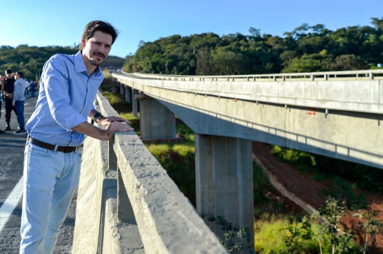 Em Jataí, Daniel Vilela vistoria obras de infraestrutura com foco no desenvolvimento de Goiás