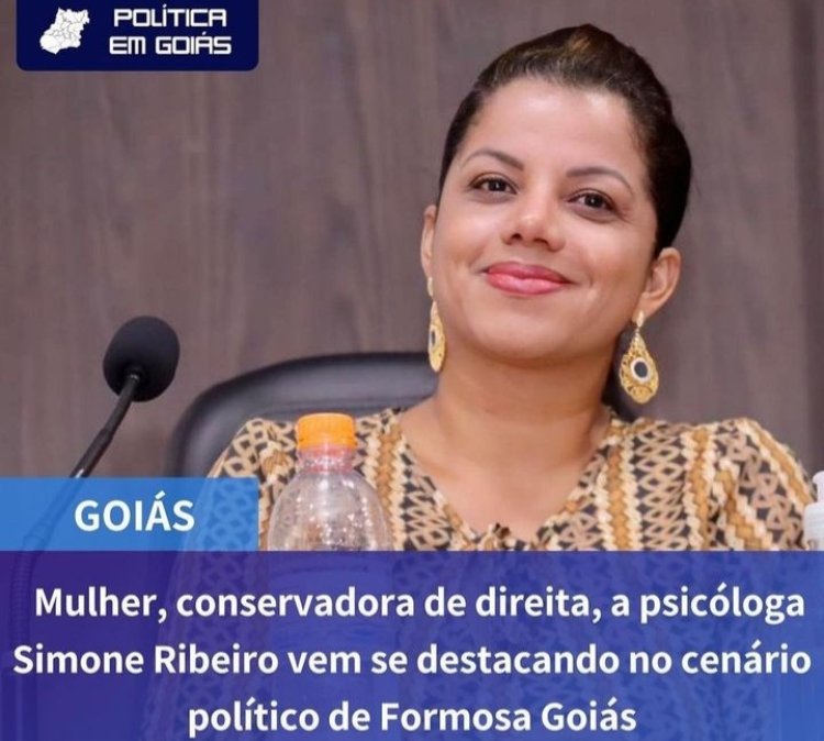 Imprensa goiana destaca a atuação  parlamentar da vereadora Simone Ribeiro