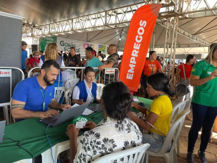 Governo de Goiás leva ser serviços à região do Araguaia