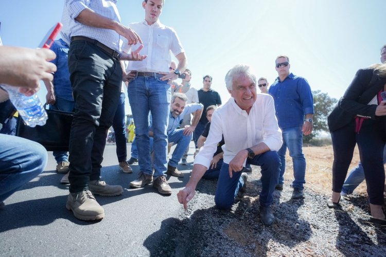 Primeira obra executada com recursos do Fundeinfra avança em Goianésia