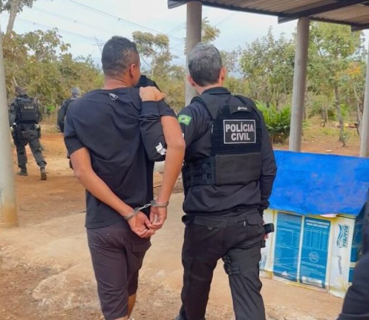 Polícia prende suspeito acusado de abastecer mercado ilícito de drogas em Formosa