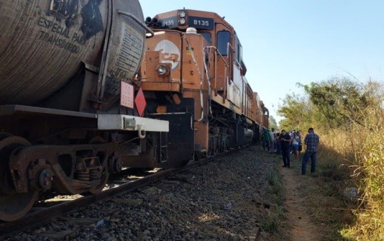 Homem perde a vida atropelado por trem em Ipameri