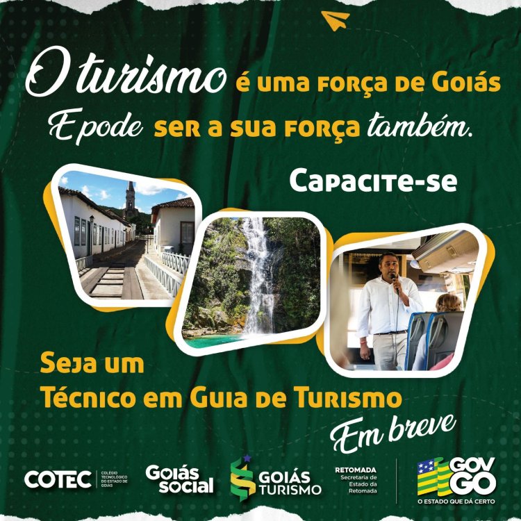 Cotec oferece curso gratuito de guia de turismo em Formosa