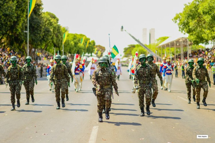 Formosa se prepara para um desfile cívico-militar memorável