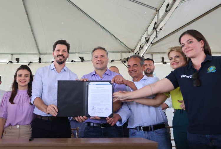 Daniel Vilela destaca aumento da competitividade, durante inauguração de anel viário em Jataí