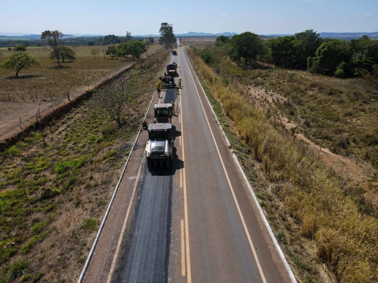 Governo de Goiás inicia obras de melhorias na GO-230, entre Vila Propício e Itapuranga