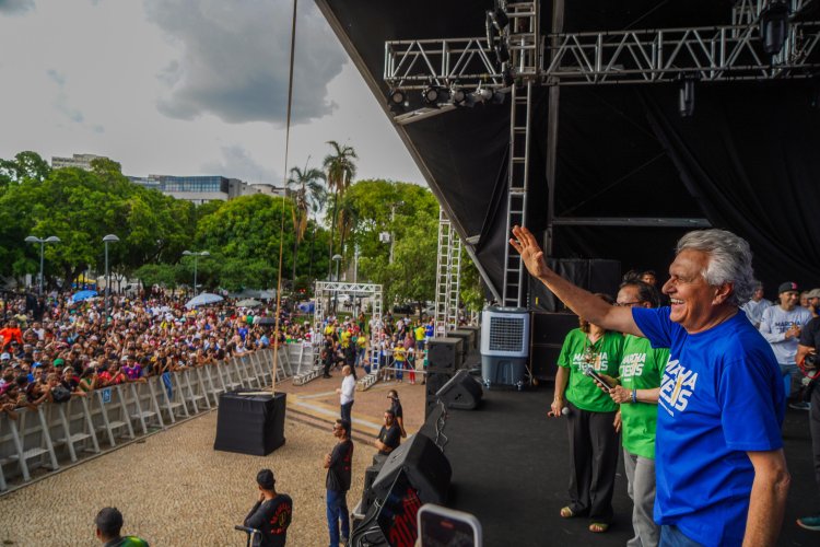 Na Marcha para Jesus 2023, Caiado destaca importância da manifestação pública da fé