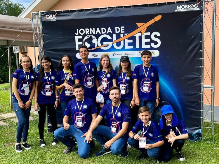 Escola Estadual de Formosa Brilha na Jornada de foguetes da Olimpíada Brasileira de Astronomia: Três Equipes se Tornam Campeãs Nacionais de Lançamento de Foguetes