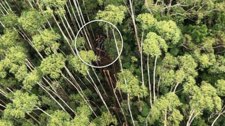 FAB encerra ocorrência sobre helicóptero encontrado em Paraibuna