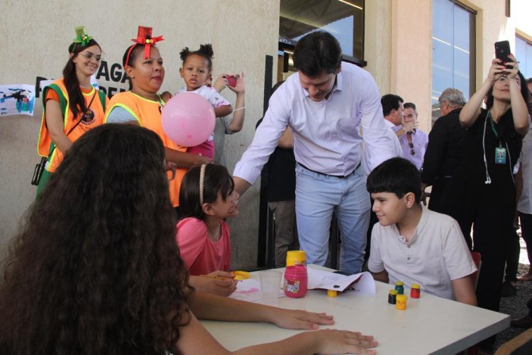 Daniel Vilela participa de ação social promovida na cidade de Formosa