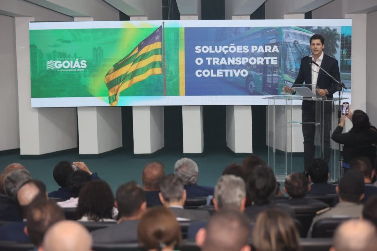 “Este governo tem coragem de enfrentar os problemas”, destaca Daniel Vilela sobre ações para o transporte coletivo