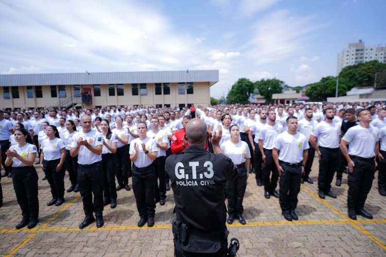 Caiado nomeia mais de 800 novos policiais aprovados em concurso