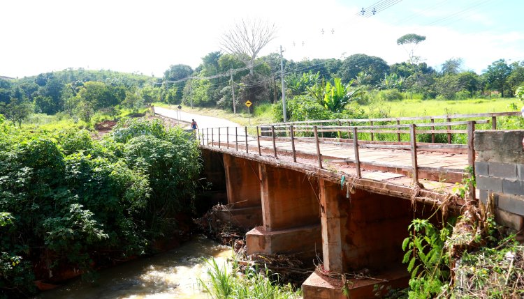 Governo de Goiás dá início às obras da ponte Pacaembu-Pedregal, em Novo Gama