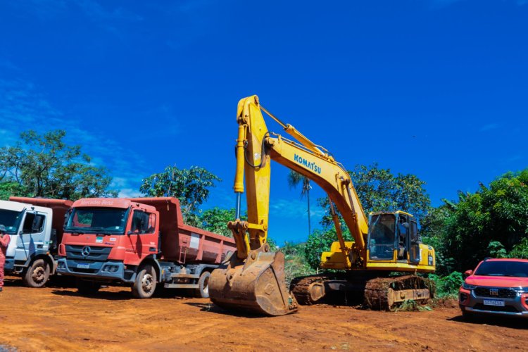 Governo de Goiás dá início às obras da ponte Pacaembu-Pedregal, em Novo Gama