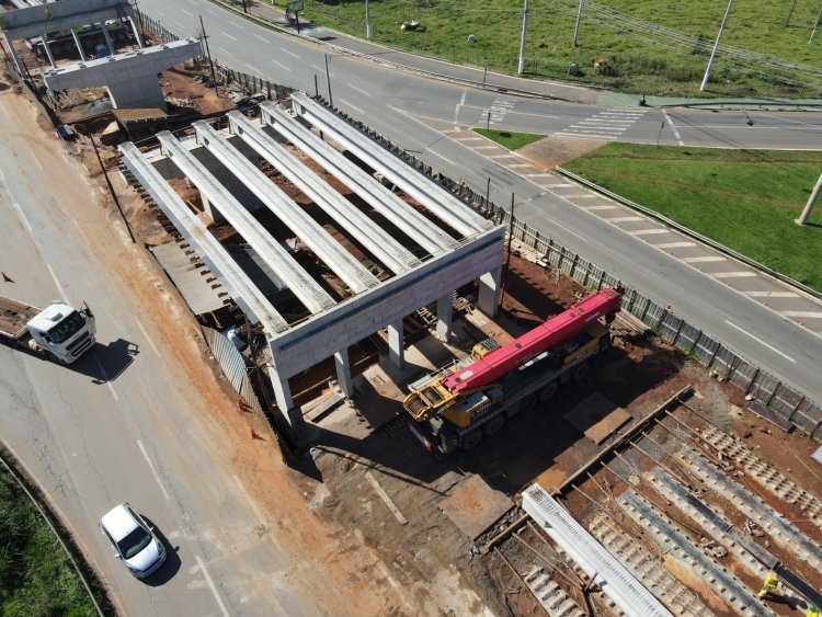 Obras do Viaduto Portal da Fé chegam a 30% de execução em Trindade