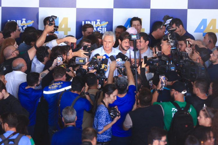 Encontro nacional do União Brasil faz Caiado avançar na corrida pela presidência República