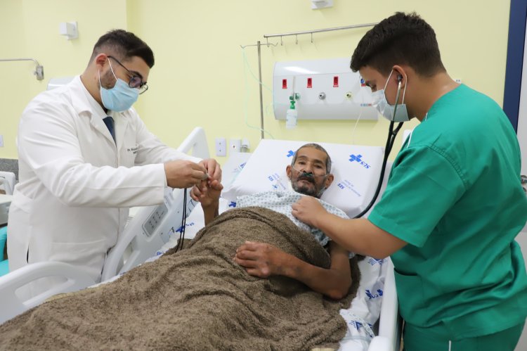 Hospital Estadual de Águas Lindas recebe primeiro paciente