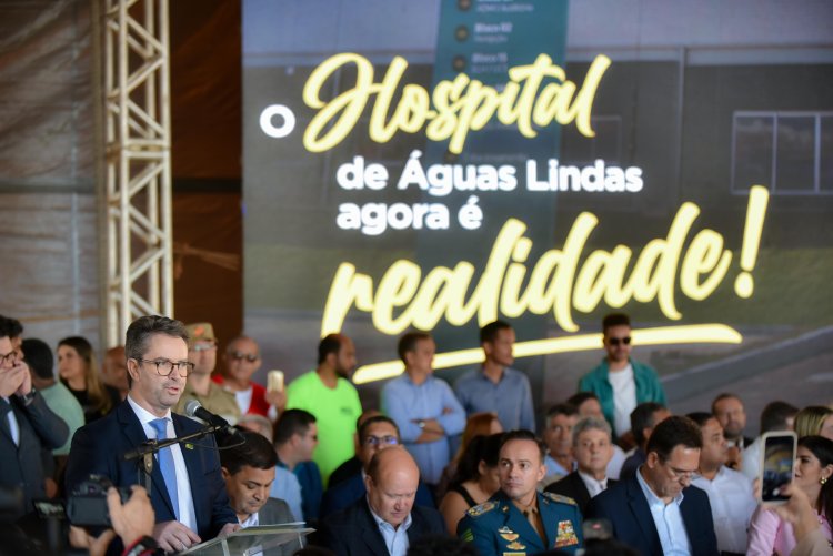 Gestão Caiado refaz projeto, retoma obra e entrega Hospital Estadual de Águas Lindas