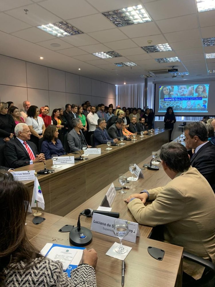 Caroline Fleury pede fortalecimento do Coaride à nova superintendente da Sudeco