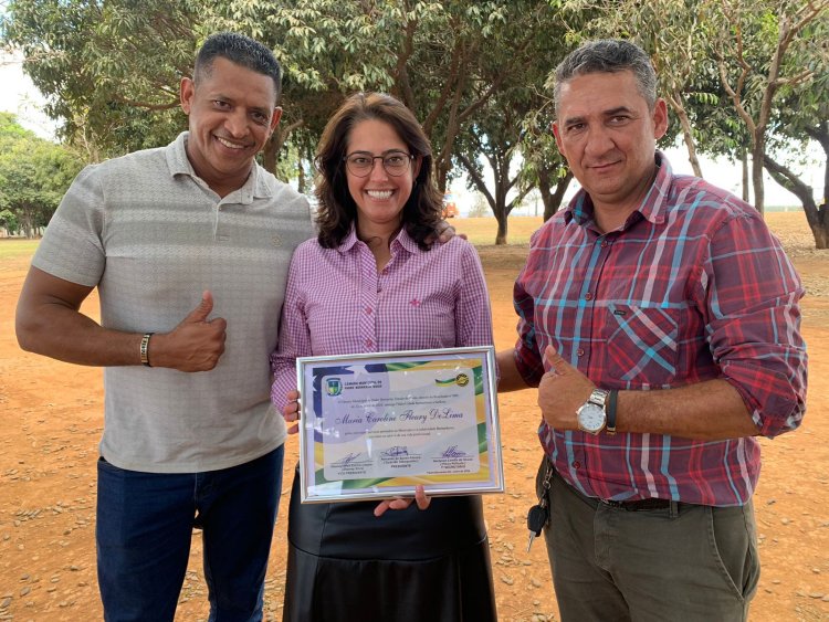 Caroline Fleury recebe sexto título de cidadania por cidades do Entorno