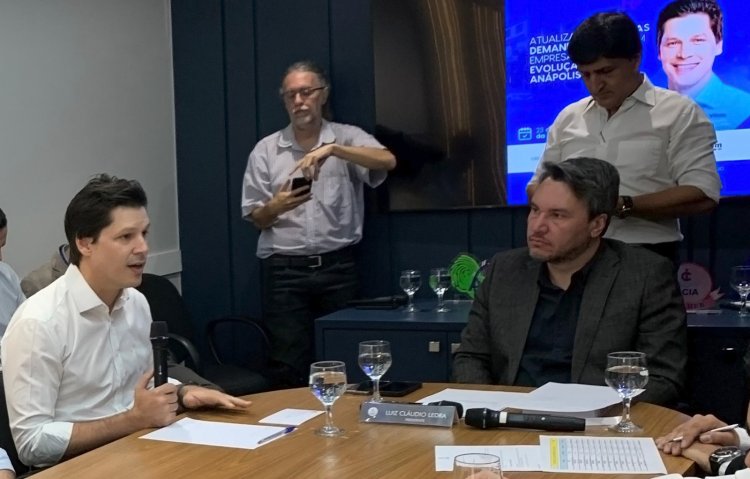 “É preciso inovar para garantir desenvolvimento econômico”, destaca Daniel Vilela em reunião com setor produtivo em Anápolis