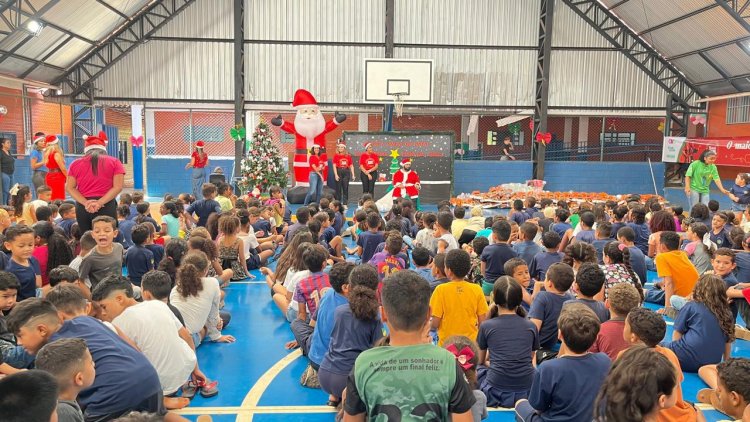 Natal do Bem leva alegria às crianças do Entorno