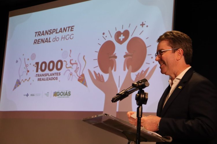 Unidade do Governo de Goiás, HGG chega à marca de mil transplantes renais realizados