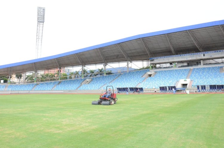 Preparação do Estádio Olímpico para sediar jogos do Goianão 2025 entra na reta final