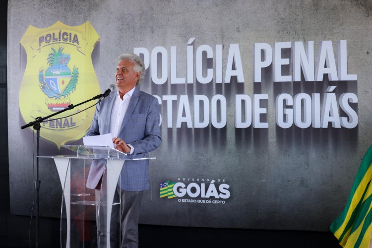 Caiado entrega equipamentos e viaturas para reforçar segurança penitenciária em Goiás