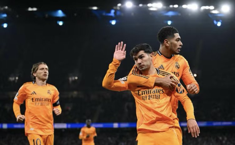 Real Madrid vira sobre o Manchester City nos acréscimos e abre vantagem na Champions